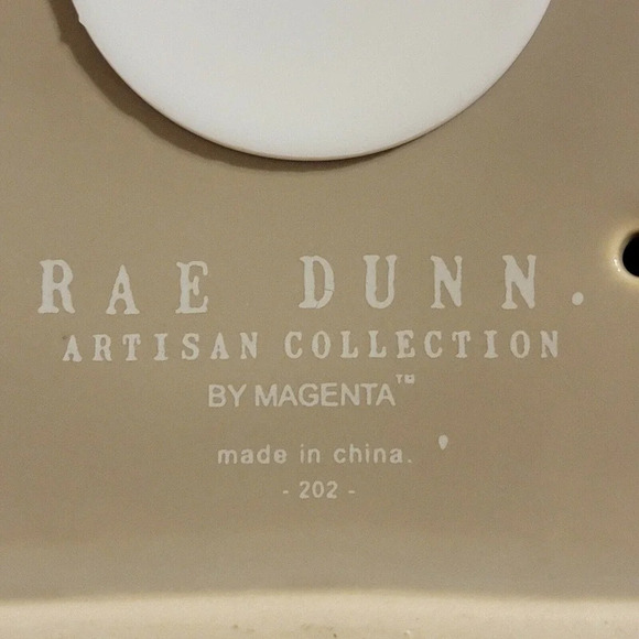 Rae Dunn Ceramic Penthouse 9" Birdhouse Feeder Taupe New - Picture 12 of 12